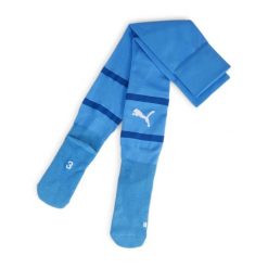 Skarpetki Puma TeamFinal. Niebieskie skarpetki damskie Puma, bez wzorów, z materiału. Za 119.00 zł.