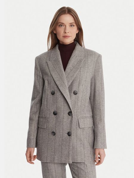 MAX&Co. Marynarka Iames 2526046084200 Szary Relaxed Fit. Szare marynarki i żakiety damskie MAX&Co., bez wzorów, z syntetyku. Za 1,179.00 zł.