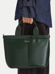 MEXX Torebka CEO-MEXX-S-013-10 Khaki. Brązowe kuferki damskie Mexx, bez wzorów, ze skóry, bez dodatków. Za 199.99 zł.