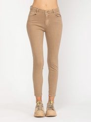 Tantra Dżinsy - Skinny fit - w kolorze beżowym rozmiar: L. Brązowe jeansy damskie Tantra. Za 104.89 zł.