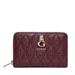 Portfel Guess. Czerwone portfele damskie Guess, z aplikacjami. Za 264.99 zł.
