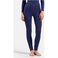 Spodnie Odlo BL BOTTOM long ACTIVE WARM. Fioletowe spodnie sportowe damskie ODLO, m, bez wzorów, z materiału, z podwyższonym stanem, na fitness i siłownię. Za 249.99 zł.