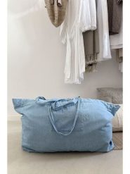 CARE BY ME Torba podróżna "Joy" w kolorze błękitnym rozmiar: onesize. Niebieskie torby podróżne CARE BY ME, bez wzorów, z bawełny. Za 114.95 zł.
