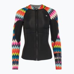 Kurtka neoprenowa damska Hurley Advant 1/1 mm. Czarne kurtki sportowe damskie Hurley, bez wzorów, z materiału, bez kaptura. Za 339.99 zł.