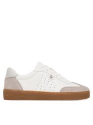 MICHAEL Michael Kors Sneakersy Scotty 43F4SCFS4L Biały. Białe obuwie sportowe damskie MICHAEL Michael Kors, ze skóry, bez zapięcia. Za 489.99 zł.