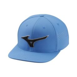 Czapka z daszkiem golf Mizuno Tour Flat Snapback Niebieski. Niebieskie czapki z daszkiem damskie Mizuno, bez wzorów. Za 292.95 zł.