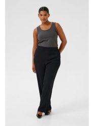 KAFFE curve Spodnie w kolorze czarnym rozmiar: 44. Czarne spodnie materiałowe damskie KAFFE curve, bez wzorów, z materiału. Za 208.99 zł.