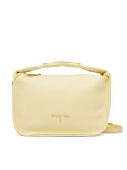 Patrizia Pepe Torebka 8B0316/L177-Y478 Żółty. Żółte torebki klasyczne damskie Patrizia Pepe, ze skóry, bez dodatków. Za 1,039.00 zł.