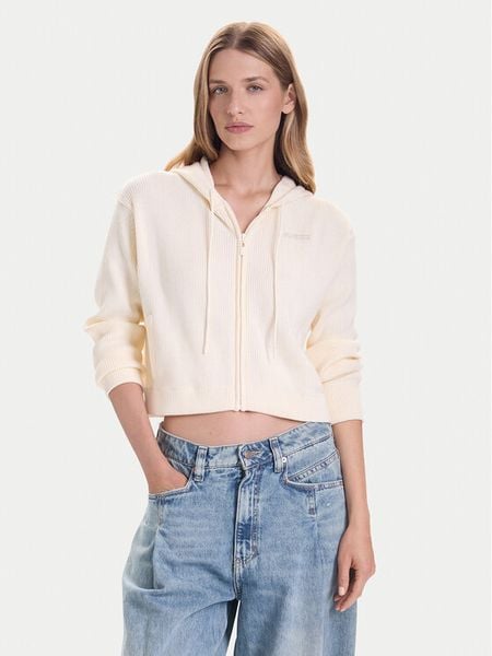 Guess Kardigan V5BR05 Z3JD2 Beżowy Regular Fit. Brązowe kardigany damskie Guess, s, z aplikacjami, z syntetyku. Za 289.99 zł.