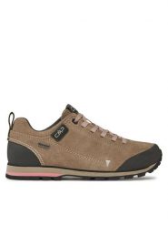 CMP Trekkingi Elettra Low Wmn Hiking Shoe Wp 38Q4616 Beżowy. Brązowe obuwie trekkingowe damskie CMP, ze skóry, bez zapięcia. Za 279.99 zł.