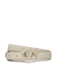 PINKO Pasek Love Berry H2 Belt. PE 24 PLT01 100143 A1K2 Beżowy. Brązowe paski damskie Pinko, bez wzorów. Za 469.99 zł.