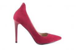 Szpilki Bayla-097 Z6890-322 Wino, Czerwony, Skóra naturalna - 36. Czerwone szpilki damskie Bayla, bez wzorów, z lakierowanej skóry, bez obcasa, na szpilce, bez zapięcia. W wyprzedaży za 89.10 zł.