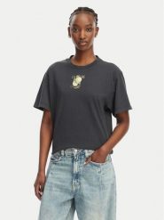 HUGO T-Shirt Vintage Tee 24 50561264 Czarny Regular Fit. Czarne t-shirty damskie Hugo, l, bez wzorów, z bawełny, bez kołnierzyka. Za 349.99 zł.