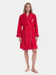 LAUREN RALPH LAUREN Szlafrok ILN42471 Czerwony. Czerwone szlafroki damskie Lauren Ralph Lauren, bez wzorów, z syntetyku, bez kaptura. Za 459.99 zł.