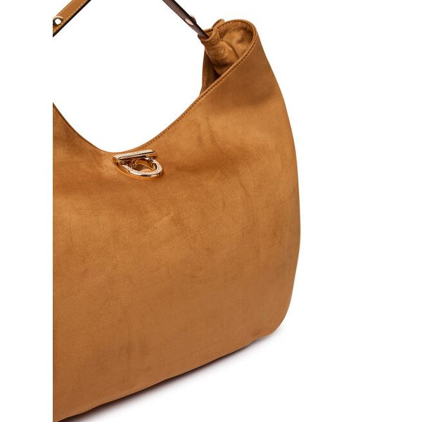 Torebka Liu Jo. Brązowe shopper bag Liu Jo, bez wzorów, bez dodatków. Za 679.99 zł.