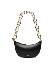 Furla Torebka Sfera Mini WE00767 BX3991 CN O6000 Czarny. Czarne torebki wieczorowe damskie Furla, bez wzorów, ze skóry, bez dodatków. Za 899.99 zł.