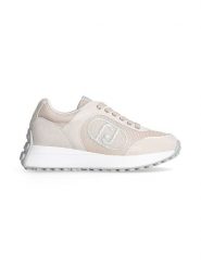 Liu Jo Skórzane sneakersy w kolorze beżowym rozmiar: 38. Brązowe obuwie sportowe damskie Liu Jo, z materiału, bez zapięcia. Za 329.42 zł.