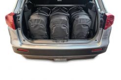 Torby Do Bagażnika Suzuki Vitara Mhev 2020+ 3Szt Kjust. Czarne torby podróżne KJUST, bez wzorów, z kauczuku. Za 1,122.00 zł.