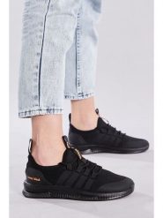 Trendyol Sneakersy w kolorze czarnym rozmiar: 38. Czarne obuwie sportowe damskie Trendyol, bez zapięcia. Za 96.83 zł.