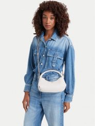 Guess Torebka Gilda Mini HWZG97 47730 Biały. Białe torebki wieczorowe damskie Guess, z aplikacjami, ze skóry, bez dodatków. Za 494.99 zł.