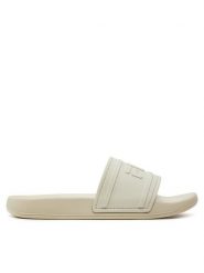 Fila Klapki Morro Bay Mld Slipper Wmn FFW0410 Biały. Białe klapki damskie Fila, bez wzorów, z gumy, bez obcasa, bez zapięcia. Za 89.99 zł.