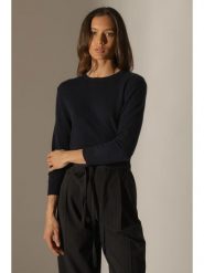 Perfect Cashmere Kaszmirowy sweter w kolorze granatowym rozmiar: XXL. Niebieskie swetry klasyczne damskie Perfect Cashmere, xxl, z kaszmiru, bez kołnierzyka. Za 347.99 zł.