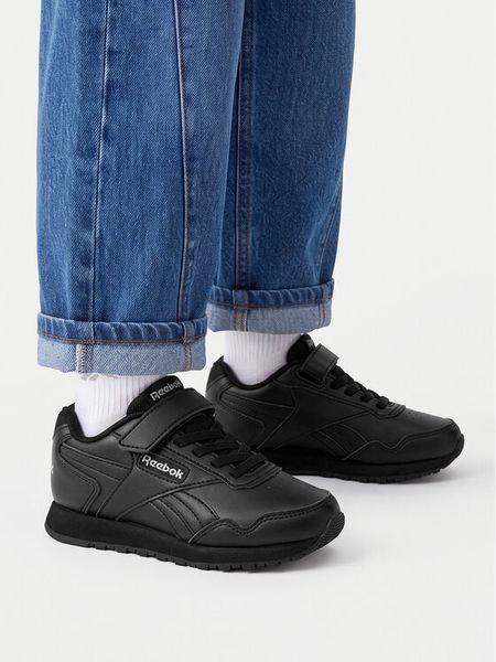 Reebok Sneakersy V9-25193(IV) Czarny. Czarne buty sportowe chłopięce Reebok, ze skóry, bez zapięcia. Za 159.99 zł.