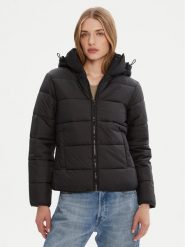 G-Star Raw Kurtka zimowa Meefic D25193-B958 Czarny Regular Fit. Czarne kurtki damskie G-Star Raw, na zimę, s, bez wzorów, z syntetyku, bez kaptura. Za 619.99 zł.