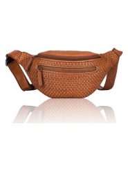 Bellicci Skórzana saszetka "Elliot" w kolorze czarnym - 30 x 14 x 8,5 cm rozmiar: onesize. Brązowe nerki i saszetki damskie Bellicci, bez wzorów, z materiału. Za 215.21 zł.