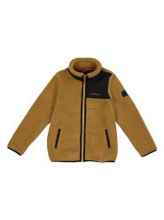 O'Neill Kurtka polarowa w kolorze jasnobrązowym rozmiar: 140. Brązowe kurtki damskie O'Neill, bez wzorów, z polaru, bez kaptura. Za 127.35 zł.