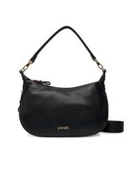 Liu Jo Torebka Esc M Hobo AF5133 E0058 Czarny. Czarne torebki klasyczne damskie Liu Jo, ze skóry, bez dodatków. Za 629.99 zł.