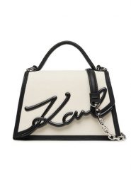 KARL LAGERFELD Torebka A1W30224 Biały. Białe torebki klasyczne damskie KARL LAGERFELD, ze skóry, bez dodatków. Za 989.99 zł.