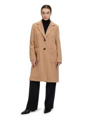 Betty Barclay Płaszcz w kolorze beżowym rozmiar: 46. Brązowe płaszcze damskie Betty Barclay, bez wzorów, bez kaptura. Za 347.99 zł.