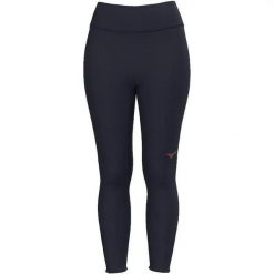 Damskie legginsy Mizuno Athletics. Niebieskie legginsy damskie Mizuno, s, bez wzorów, z materiału, do biegania. Za 132.00 zł.