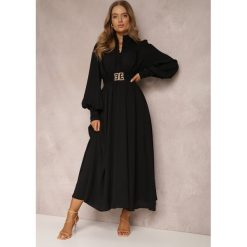 Czarna Sukienka Elothoe. Czarne sukienki damskie Renee, bez wzorów, z koronki, vintage, bez ramiączek. W wyprzedaży za 195.99 zł.