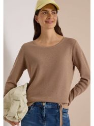 Cecil Sweter w kolorze jasnobrązowym rozmiar: XL. Brązowe swetry klasyczne damskie Cecil, xl, bez kołnierzyka. Za 149.95 zł.