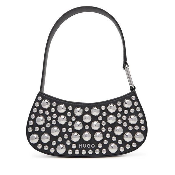 Torebka HUGO. Czarne torebki klasyczne damskie Hugo, bez dodatków. Za 649.99 zł.