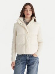 Tommy Hilfiger Kurtka puchowa Modern WW0WW45738 Écru Regular Fit. Kurtki damskie Tommy Hilfiger, xl, bez wzorów, z puchu, bez kaptura. Za 1,099.00 zł.