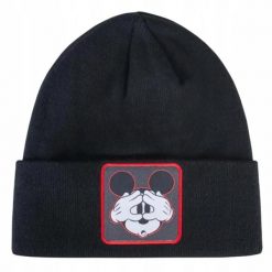 CZAPKA ZIMOWA CAPSLAB DISNEY CD-/1/BON/TMI1. Czarne czapki damskie CapsLab, na zimę, bez wzorów. Za 139.00 zł.