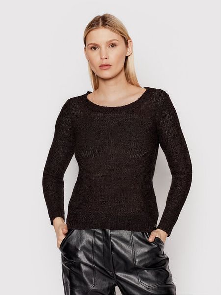 ONLY Sweter Geen 15113356 Czarny Regular Fit. Czarne swetry klasyczne damskie Only, s, z syntetyku, bez kołnierzyka. Za 89.99 zł.