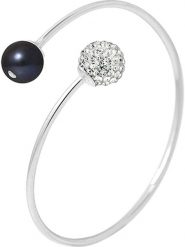 Pearline Srebrna bransoletka z perłą rozmiar: onesize. Szare bransoletki damskie Pearline, srebrne. Za 404.99 zł.