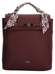 Charm Plecak w kolorze bordowym - 27 x 32 x 10 cm rozmiar: onesize. Czerwone plecaki Charm, bez wzorów, z materiału. Za 134.95 zł.