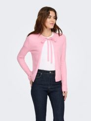 ONLY Kardigan w kolorze jasnoróżowym rozmiar: L. Różowe kardigany damskie Only, l, bez wzorów, z materiału. Za 113.99 zł.