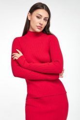 Sweter damski z półgolfem TWINSET. Swetry klasyczne damskie Twinset Milano, l, bez kołnierzyka. W wyprzedaży za 551.85 zł.