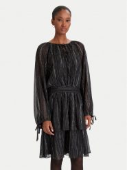 DKNY Sukienka koktajlowa DD5H1H71 Czarny Regular Fit. Czarne sukienki damskie DKNY, bez wzorów, z syntetyku, wizytowe, bez ramiączek. Za 699.99 zł.