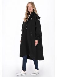 Schmuddelwedda Płaszcz przeciwdeszczowy w kolorze czarnym rozmiar: M. Czarne płaszcze damskie Schmuddelwedda, m, bez wzorów, bez kaptura. Za 295.99 zł.