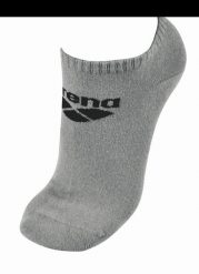 Skarpety Arena Sports Socks Basic niskie 3pack. Szare skarpetki damskie Arena, bez wzorów, z materiału. Za 34.99 zł.