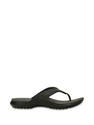 Crocs Japonki "Modi" w kolorze czarnym rozmiar: 36/37. Czarne klapki damskie Crocs, bez wzorów, bez obcasa, bez zapięcia. Za 114.17 zł.