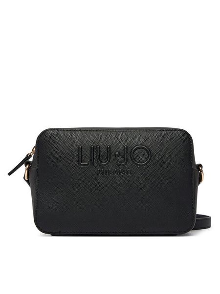 Liu Jo Torebka AA6153 ES029 Czarny. Czarne listonoszki damskie Liu Jo, bez wzorów, ze skóry, bez dodatków. Za 279.99 zł.