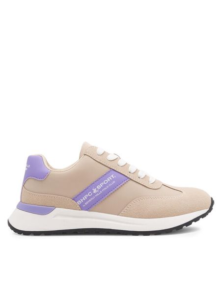 Beverly Hills Polo Club Sneakersy WS5685-08 Beżowy. Brązowe obuwie sportowe damskie Beverly Hills Polo Club, z materiału, bez zapięcia. Za 159.99 zł.